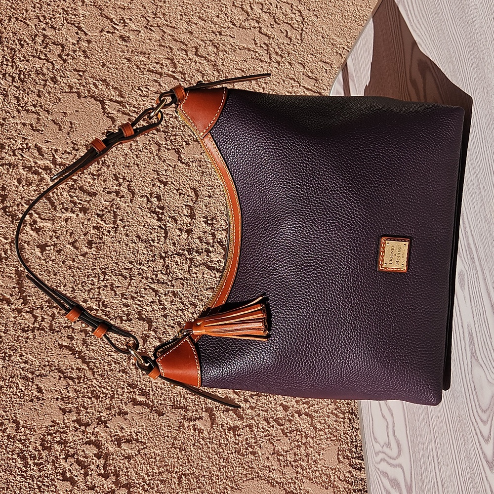 Dooney & Bourke Hobo Pebble Grain Leather Bag Purse